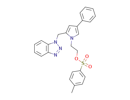 Toluene-4-sulfonic acid 2-(2-benzotriazol-1-ylmethyl-4-phenyl-pyrrol-1-yl)-ethyl ester