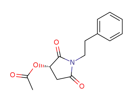 (3S)-3-(Acetyloxy)-1-(2-phenylethyl)-2,5-pyrrolidinedione