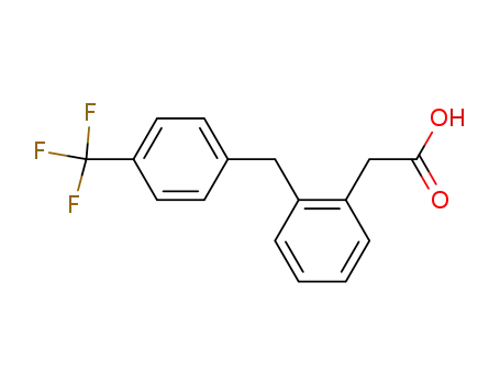 o-(4-Trifluormethyl-benzyl)phenylessigsaeure