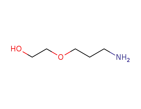 Molecular Structure of 99513-01-6 (2-(3-aMinopropoxy)-ethanol95%)