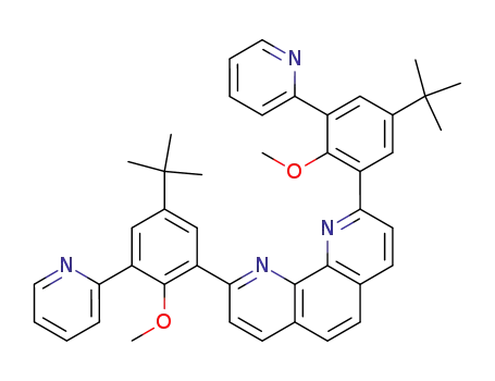 2,9-bis(5-tert-butyl-2-methoxy-3-pyridylphenyl)-1,10-phenanthroline