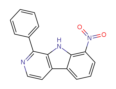 8-nitro-1-phenyl-9H-pyrido<3,4-b>indole