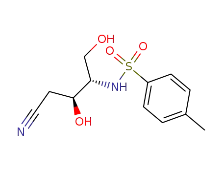 (3S,4S)-3,5-dihydroxy-4-(N-tosylamino)pentanenitrile