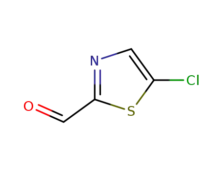 Molecular Structure of 59129-52-1 (5-CHLORO-2-THIAZOLECARBOXALDEHYDE)