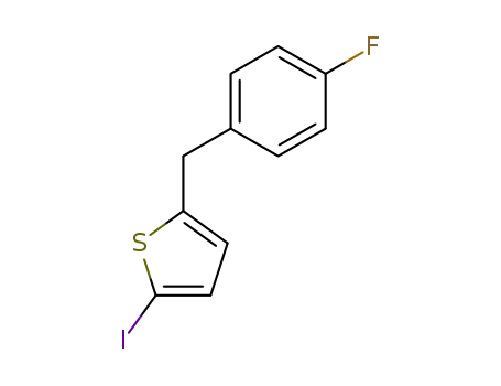 Thiophene, 2-[(4-fluorophenyl)Methyl]-5-iodo-