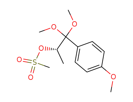 (S)-2-methylsulfonyloxy-1-(4-methoxyphenyl)-1-propanone dimethyl acetal