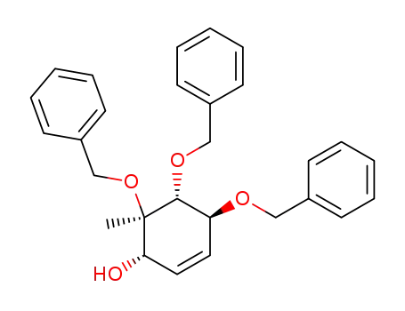 1D-(1,3/2,4)-2,3,4-tri-O-benzyl-2-C-methyl-5-cyclohexene-1,2,3,4-tetrol