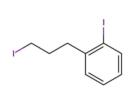 Molecular Structure of 115860-48-5 (Benzene, 1-iodo-2-(3-iodopropyl)-)