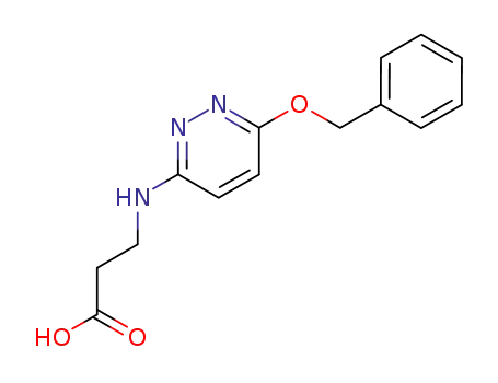 N-(3-benzyloxypyridazin-6-yl)-3-aminopropionic acid