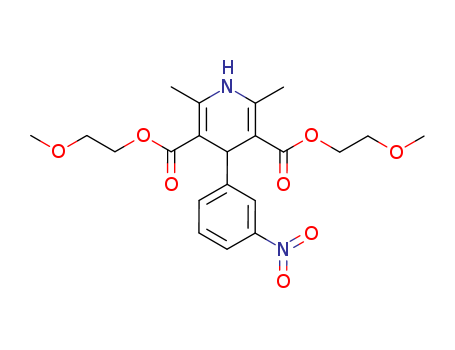 Nimodipine Related Compound B (50 mg) (bis(2-methoxyethyl) 2,6-dimethyl-4-(3-nitrophenyl)-1,4-dihydropyridine-3,5-dicarboxylate)