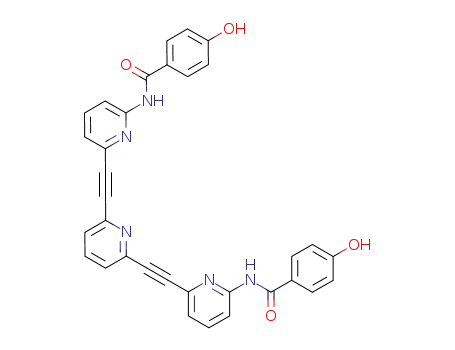 N,N'-bis(4-hydroxybenzoyl)-2,6-bis[(6-aminopyrid-2-yl)ethynyl]pyridine