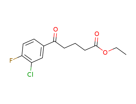 ETHYL 5-(3-CHLORO-4-FLUOROPHENYL)-5-OXOVALERATE