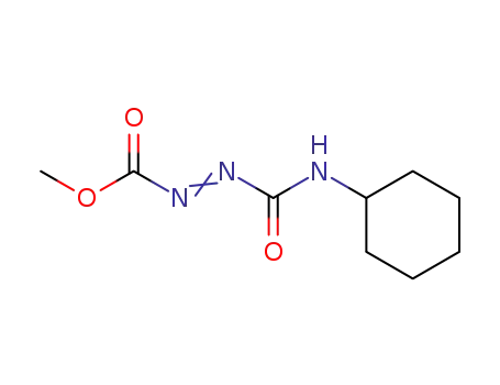 Molecular Structure of 367965-98-8 (methyl cyclohexylaminocarbonyldiazenecarboxylate)