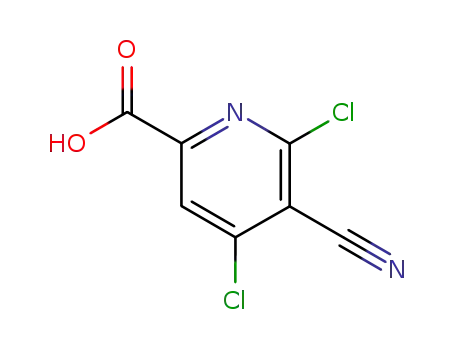 4,6-디클로로-5-시아노피콜린산