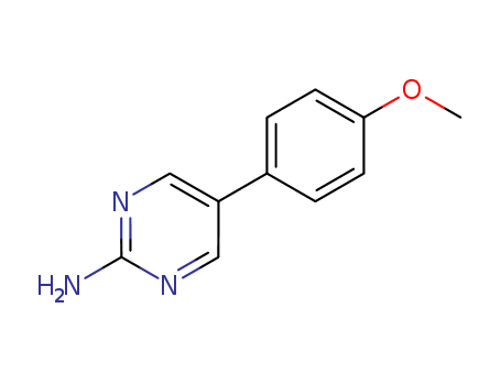5-(4-Methoxyphenyl)pyrimidin-2-ylamine 31408-47-6