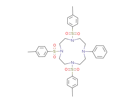 1-Phenyl-4,7,10-tris-(toluene-4-sulfonyl)-1,4,7,10-tetraaza-cyclododecane
