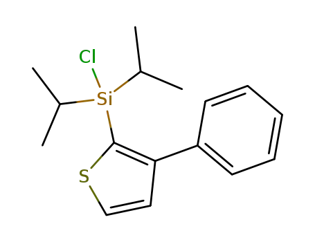 2-[chloro(diisopropyl)silyl]-3-phenylthiophene