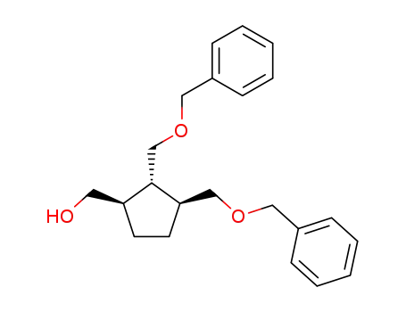 ((1R,2S,3S)-2,3-Bis-benzyloxymethyl-cyclopentyl)-methanol