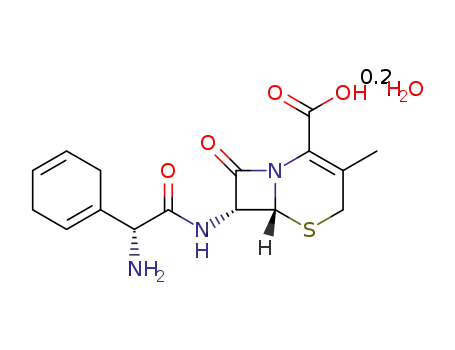 Molecular Structure of 75975-70-1 (Cephradine monohydrate)