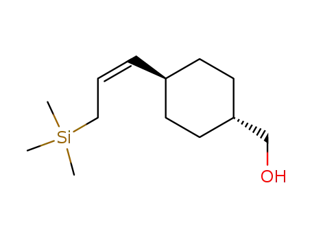 trans-4-[(Z)-3-(trimethylsilyl)prop-1-en-1-yl]cyclohexanemethanol