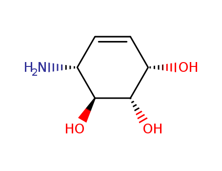 4-CYCLOHEXENE-1,2,3-TRIOL,6-AMINO-,(1A,2SS,3SS,6SS)-CAS