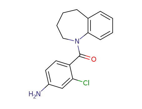 (2,3,4,5-tetrahydro-1H-1-benzazepin-1-yl)-4-amino-2-chlorobenzamide