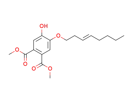 4-Hydroxy-5-[((E)-oct-3-enyl)oxy]-phthalic acid dimethyl ester