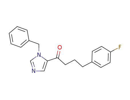 1-benzyl-5-[4-(4-fluorophenyl)-1-oxobutyl]-1H-imidazole