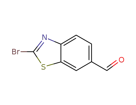 Molecular Structure of 1025452-30-5 (2-broMobenzo[d]thiazole-6-carbaldehyde)