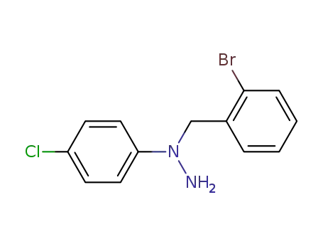 <i>N</i>-(2-bromo-benzyl)-<i>N</i>-(4-chloro-phenyl)-hydrazine