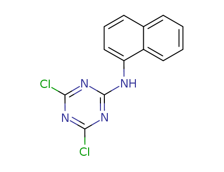 4,6-dichloro-N-naphthalen-1-yl-1,3,5-triazin-2-amine