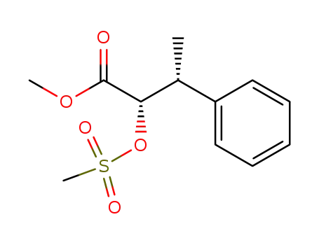 methyl (2S,3R)-2-(methanesulfonyloxy)-3-phenylbutanoate