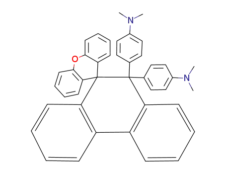 Molecular Structure of 216655-36-6 (spiro[10,10-bis(4-dimethylaminophenyl)-9,10-dihydrophenanthrene-9,9'-[9H]xanthene])