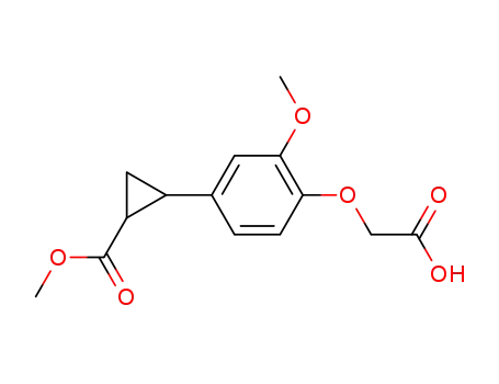 [3-methoxy-4-(2-methoxycarbonylcyclopropyl)phenoxy]acetic acid