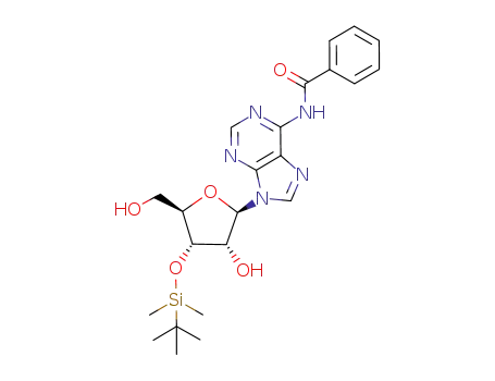 Adenosine, N-benzoyl-3'-O-[(1,1-dimethylethyl)dimethylsilyl]-