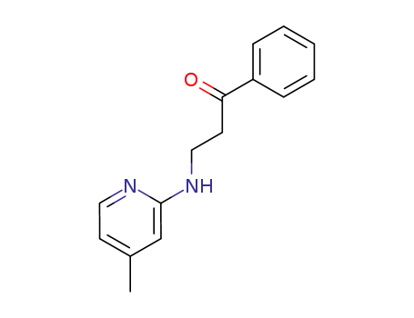 1-Propanone, 3-[(4-methyl-2-pyridinyl)amino]-1-phenyl-