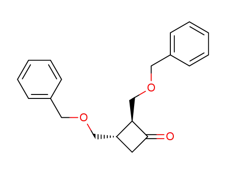 (2S-trans)-2,3-bis[(phenylmethoxy)methyl]cyclobutanone