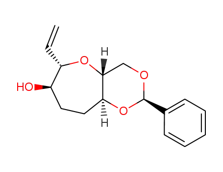 (2R,4aR,6S,7R,9aS)-2-Phenyl-6-vinyl-hexahydro-1,3,5-trioxa-benzocyclohepten-7-ol