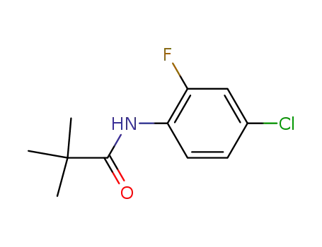 N-(4-chloro-2-fluorophenyl)pivalamide
