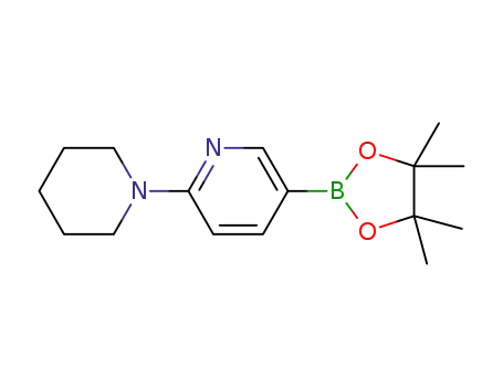 2-(Piperidin-1-yl)-5-(4,4,5,5-tetramethyl-1,3,2-dioxaborolan-2-yl)pyridine