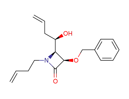 (3R,4S)-3-benzyloxy-1-(3-butenyl)-4-[(R)-1-hydroxy-3-butenyl]-2-azetidinone