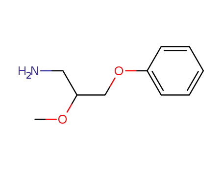 1-Propanamine, 2-methoxy-3-phenoxy-