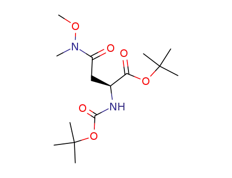 N-tert-butoxycarbonyl-L-aspartic acid α-tert-butyl ester β-N-methoxy-N-methylamide