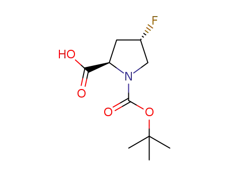 (2R,4S)-1-(tert-butoxycarbonyl)-4-fluoropyrrolidine-2-carboxylic acid