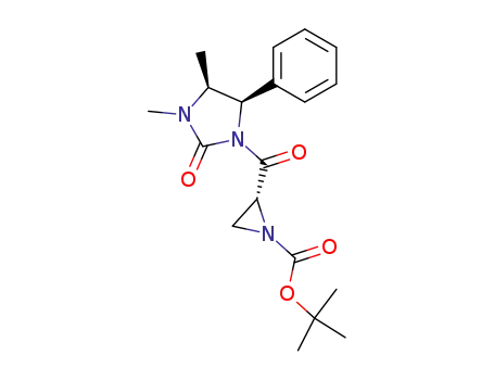 (4R,5S,2'R)-1,5-dimethyl-3-(1'-tert-butoxycarbonyl-2'-aziridinylcarbonyl)-4-phenylimidazolidin-2-one