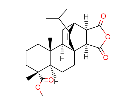 Molecular Structure of 54868-63-2 (maleopimaric acid methyl ester)