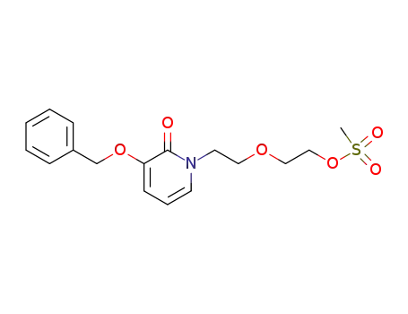 3-(benzyloxy)-1-[2-(2-methanesulfonyloxyethoxy)ethyl]-2(1H)-pyridinone
