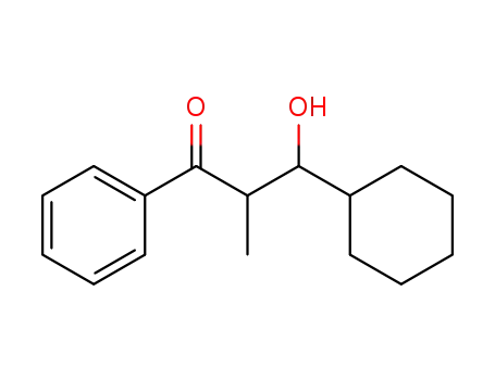 1-Propanone, 3-cyclohexyl-3-hydroxy-2-methyl-1-phenyl-
