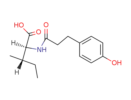 L-Isoleucine, N-[3-(4-hydroxyphenyl)-1-oxopropyl]-