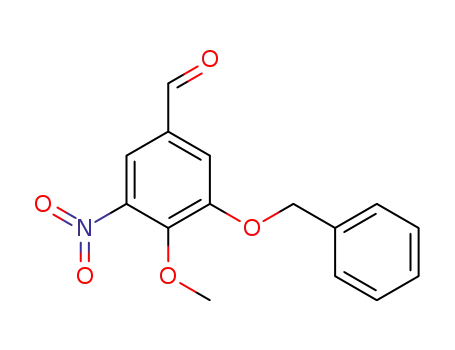 3-benzyloxy-4-methoxy-5-nitrobenzaldehyde